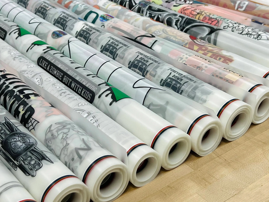 DTF-Transfer Borstlogo 10cm x 10cm