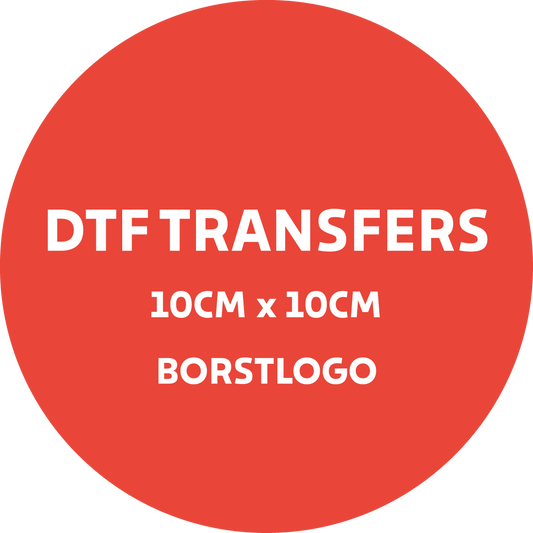 DTF-Transfer Borstlogo 10cm x 10cm