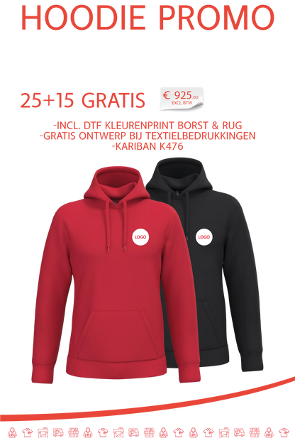 Hoodie Promo 25+15gratis